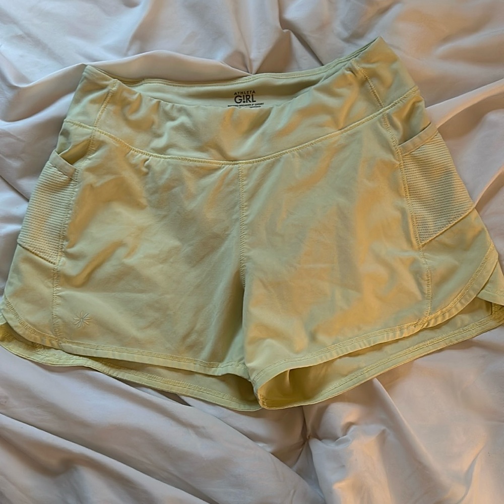 Athleta Girl Lime Green Shorts